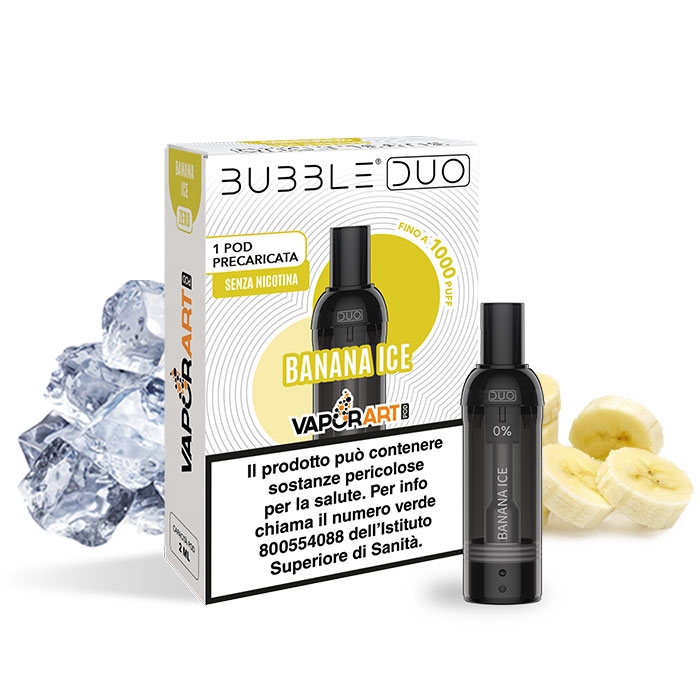 BANANA ICE - Pod Precaricata Bubble Duo - 1 Pezzo - Vaporart