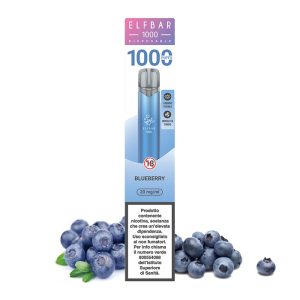BLUEBERRY EB1000 Disposable - 1000 Puff - Vape Pen Usa e Getta - Elf Bar