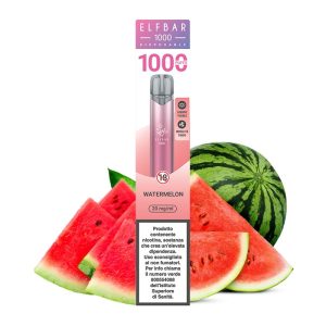 WATERMELON EB1000 Disposable - 1000 Puff - Vape Pen Usa e Getta - Elf Bar