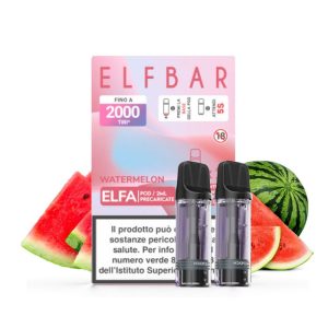 WATERMELON - Pod Precaricata ELFA - 2 Pezzi - Elf Bar
